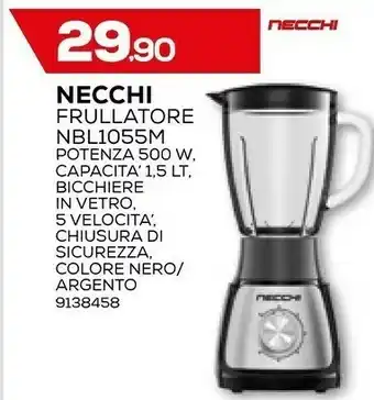 Bricofer Frullatore nbl1055m offerta