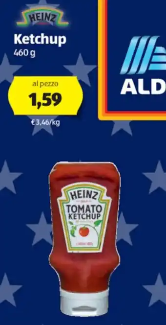 ALDI Heinz Ketchup 460g offerta