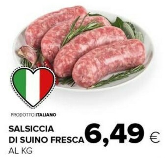 Tigre Salsiccia di suino fresca offerta