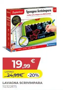 Toys Center Lavagna Scrivimpara Sapienlino offerta