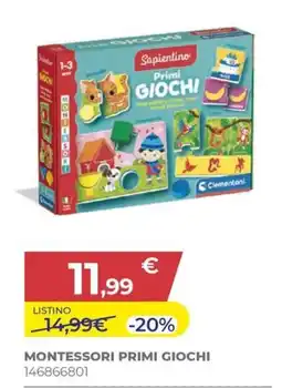 Toys Center Montessori Primi Giochi offerta