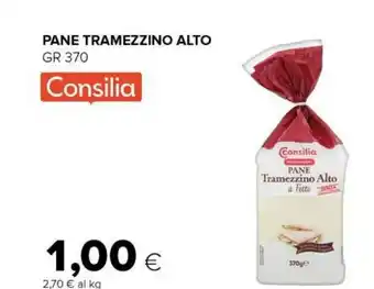 Tigre Pane tramezzino alto gr 370 offerta