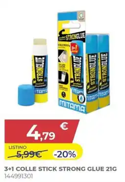 Toys Center Colle stick strong glue offerta