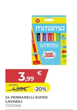 Toys Center Mitama pennarelli super lavabili offerta