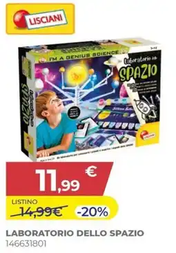 Toys Center Laboratorio dello spazio Lisciani offerta