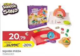 Toys Center Kinetic Sand Squish Pizza offerta