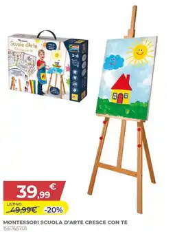 Toys Center Montessori Scuola d'Arte Cresce con te offerta