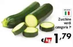 Spak Supermercati Zucchine verdi categoria 1ª offerta