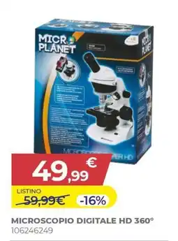 Toys Center Microscopio digitale HD 360° offerta