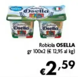 Spak Supermercati Robiola Osella offerta
