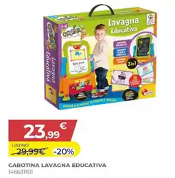 Toys Center Carotina lavagna educativa offerta