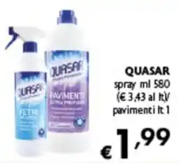 Spak Supermercati Quasar spray pavimenti offerta