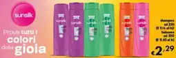Spak Supermercati sunsilk offerta
