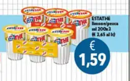 Spak Supermercati Estathè limone/pesca offerta