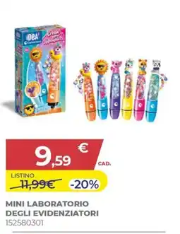 Toys Center Idea Mini Laboratorio degli Evidenziatori offerta