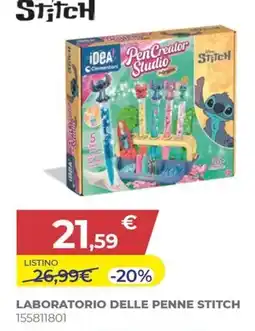 Toys Center Laboratorio delle penne Stitch offerta