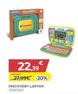 Toys Center Discovery Laptop Clementoni offerta