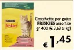 Spak Supermercati Crocchette per gatto Friskies assortite offerta