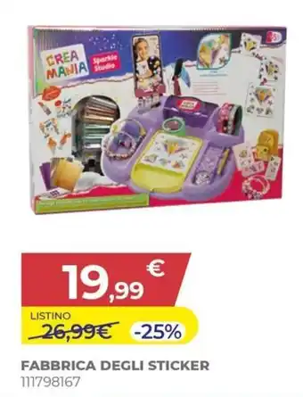 Crea Mania Fabbrica degli Sticker