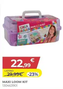 Toys Center Crea Mania Maxi Loom Kit offerta
