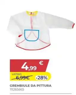Toys Center Grembiule da pittura offerta