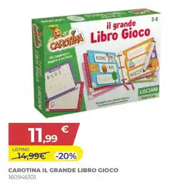 Toys Center Carotina il grande libro gioco offerta