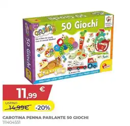 Toys Center Carotina Penna Parlante 50 Giochi offerta
