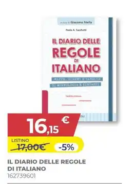 Toys Center Il diario delle regole di italiano offerta