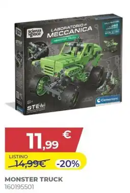 Toys Center Monster Truck Clementoni offerta