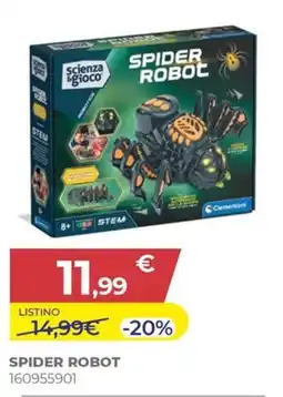 Toys Center Spider Robot Clementoni offerta