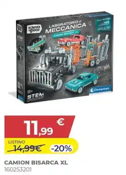 Toys Center Camion bisarca XL Clementoni offerta