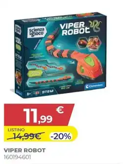 Toys Center Viper Robot Clementoni offerta
