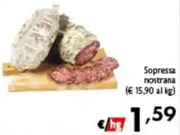 Spak Supermercati Sopressa nostrana offerta