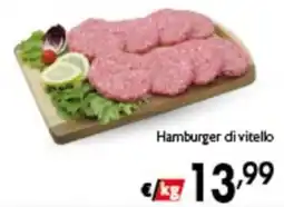 Spak Supermercati Hamburger di vitello offerta