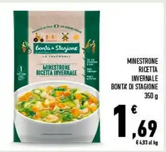 Bonta di stagione minestrone ricetta invernale