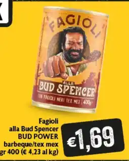 Spak Supermercati Fagioli alla Bud Spencer BUD POWER offerta