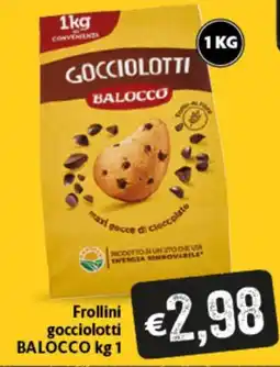 Spak Supermercati Frollini gocciolotti BALOCCO offerta