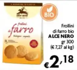 Spak Supermercati Frollini di farro bio Alce Nero offerta