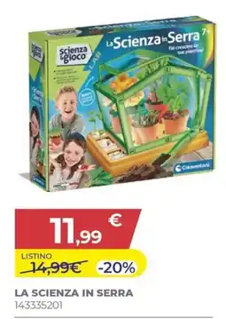 Toys Center La Scienza in Serra Clementoni offerta