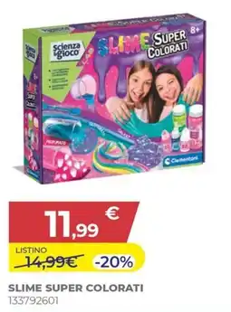 Toys Center Slime super colorati Clementoni offerta