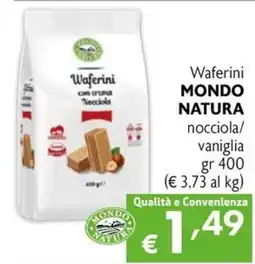 Maxi Family Waferini MONDO Natura offerta
