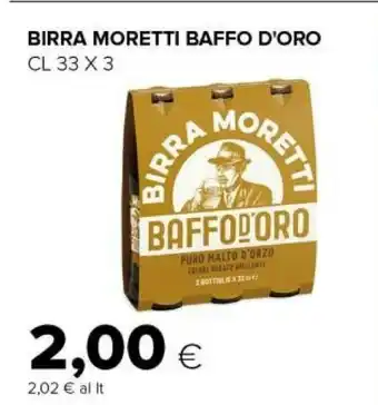 Tigre Birra baffo d' oro offerta