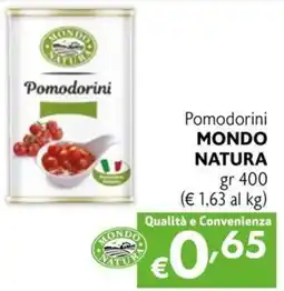 Maxi Family Pomodorini MONDO NATURA offerta