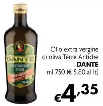 Olio extra vergine di oliva Terre Antiche Dante