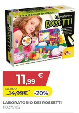 Toys Center Laboratorio dei Rossetti offerta