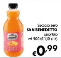 Spak Supermercati Succoso zero San Benedetto offerta