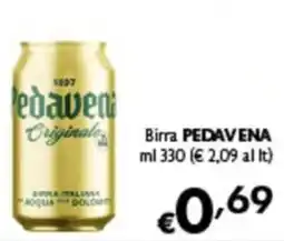Spak Supermercati Birra Pedavena offerta
