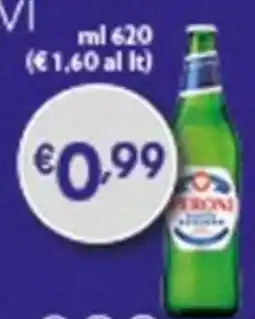 Spak Supermercati Peroni birra offerta
