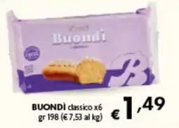Spak Supermercati Buondi classico offerta