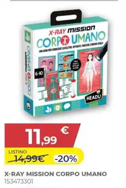 Toys Center X-Ray Mission Corpo Umano offerta